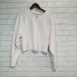 Athleta white sweatshirt